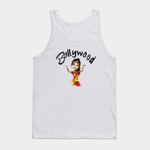 Bollywood Tank Top by ILYOart